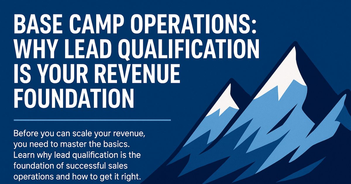 Lead Qualification Framework: Your Revenue Foundation | B2B Sales Guide
